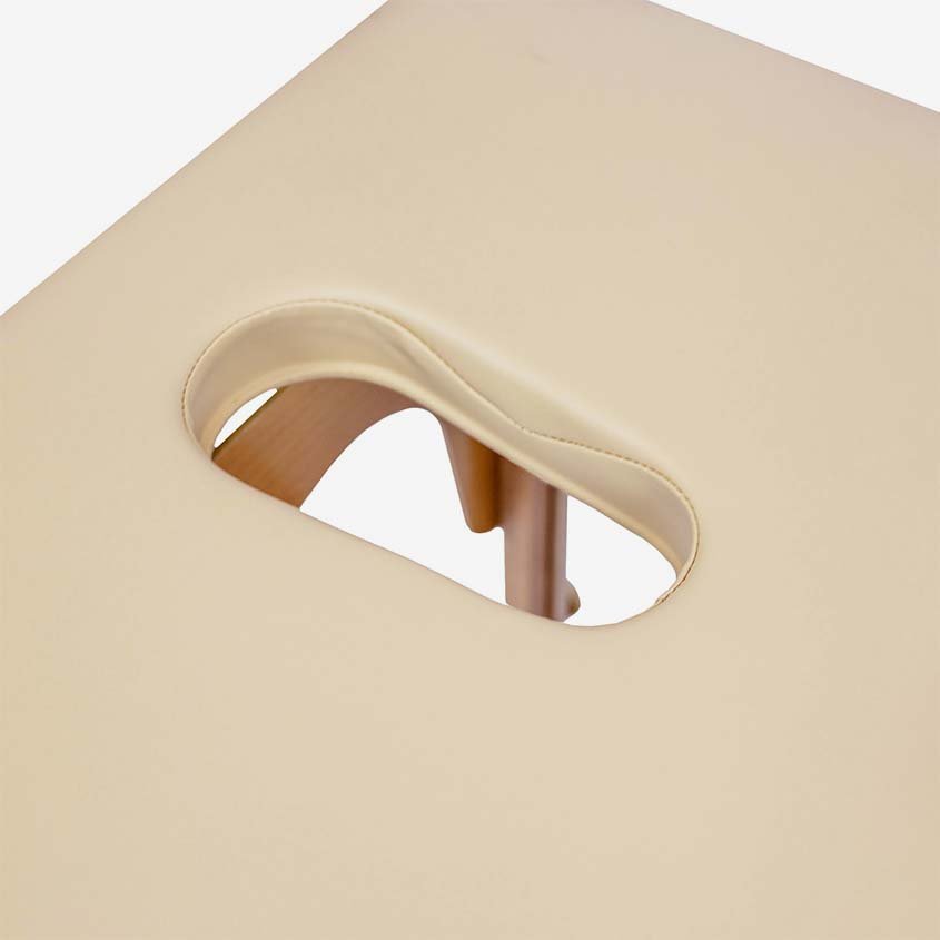 Akito Hekate masažo stalas 64 cm, smėlio sp. – su įranga - Image 4