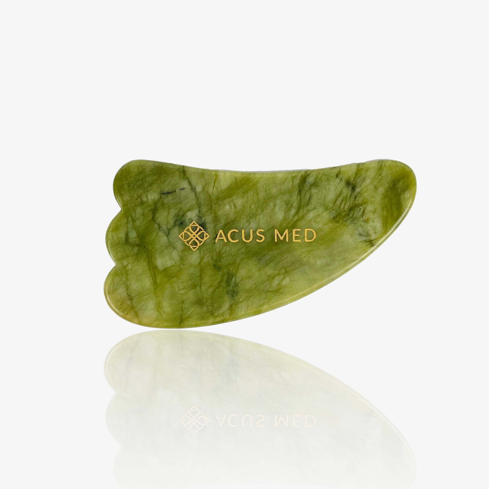 Gua Sha akmuo – trikampis – žalias - Image 5