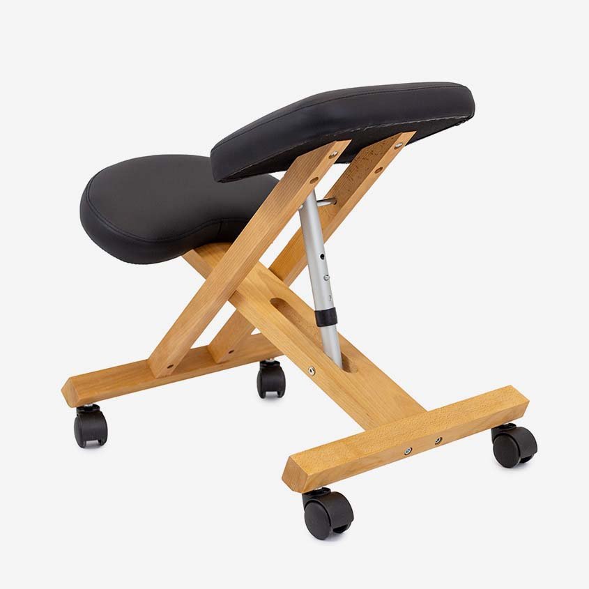 Akito Nyks ergonominė klūpimo kėdė, medinė - Image 6