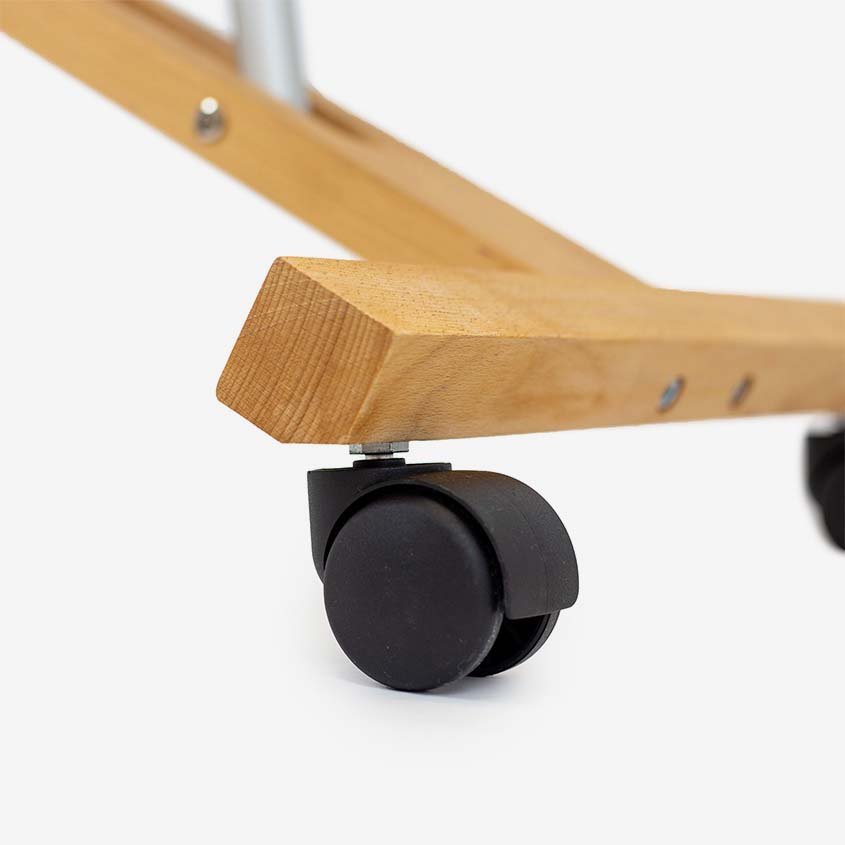 Akito Nyks ergonominė klūpimo kėdė, medinė - Image 5