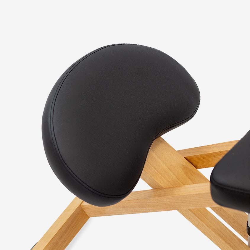 Akito Nyks ergonominė klūpimo kėdė, medinė - Image 4