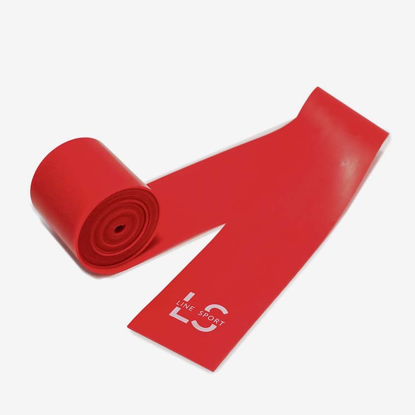Line Sport Floss Band guma 1 mm – raudona - Image 3