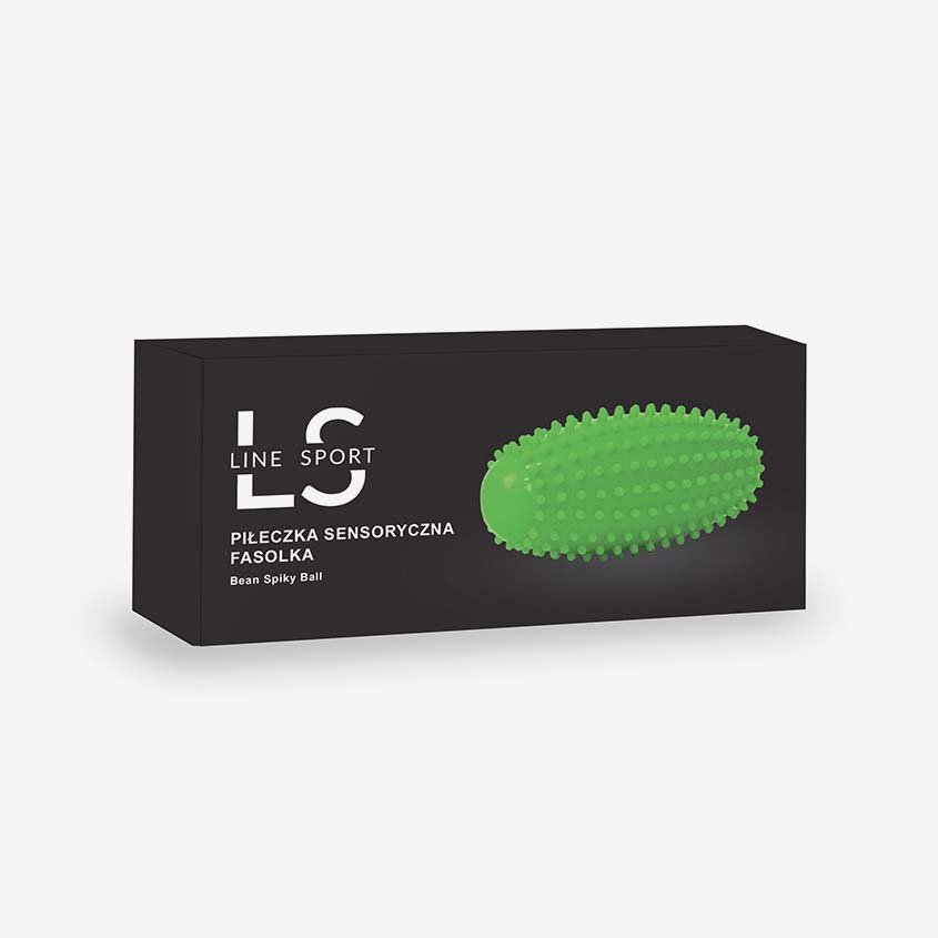 Line Sport sensorinis pupelės formos kamuoliukas – žalias - Image 6