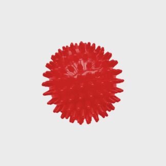 Line Sport dygliuotas kamuoliukas 7 cm – raudonas