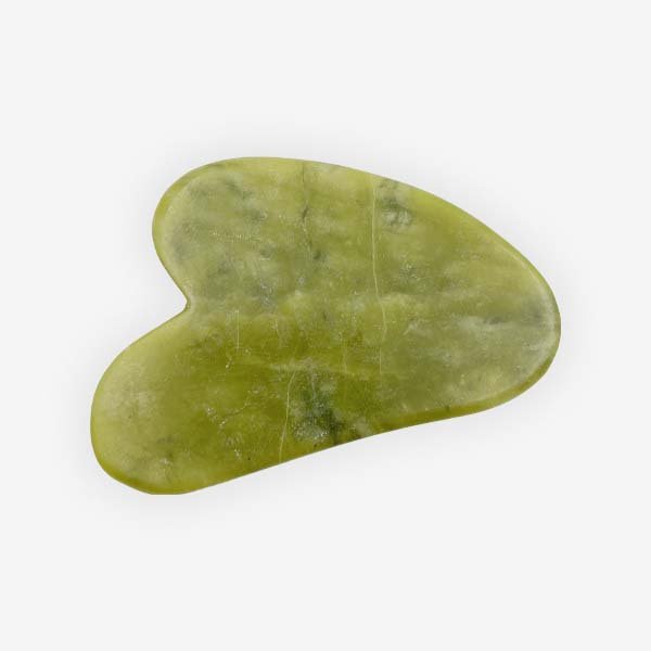 Gua Sha akmuo – širdelė – žalias - Image 5