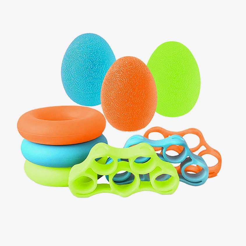 Line Sport plaštakos reabilitacijos rinkinys, 9 dalys