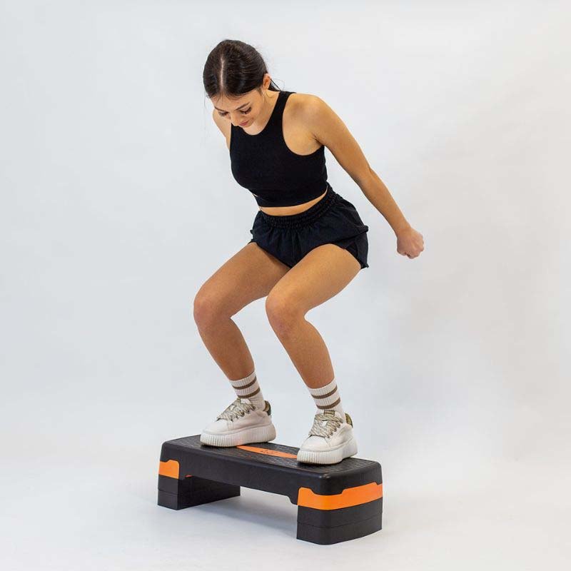 Line Sport 3 pakopų step platforma – mėlyna - Image 3
